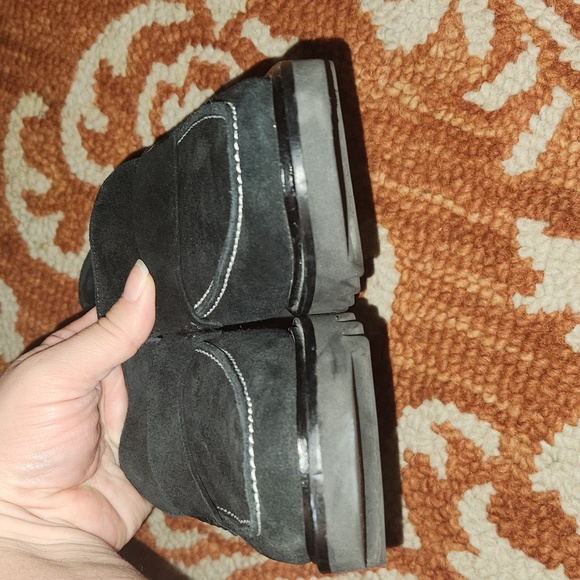 Aquatalia suede loafer with heel size 9 - Picture 11 of 16